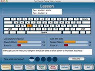 Ten Thumbs Typing Tutor screenshot